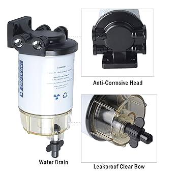 Amazon.com: S3213 Fuel Water Separator Filter Assembly